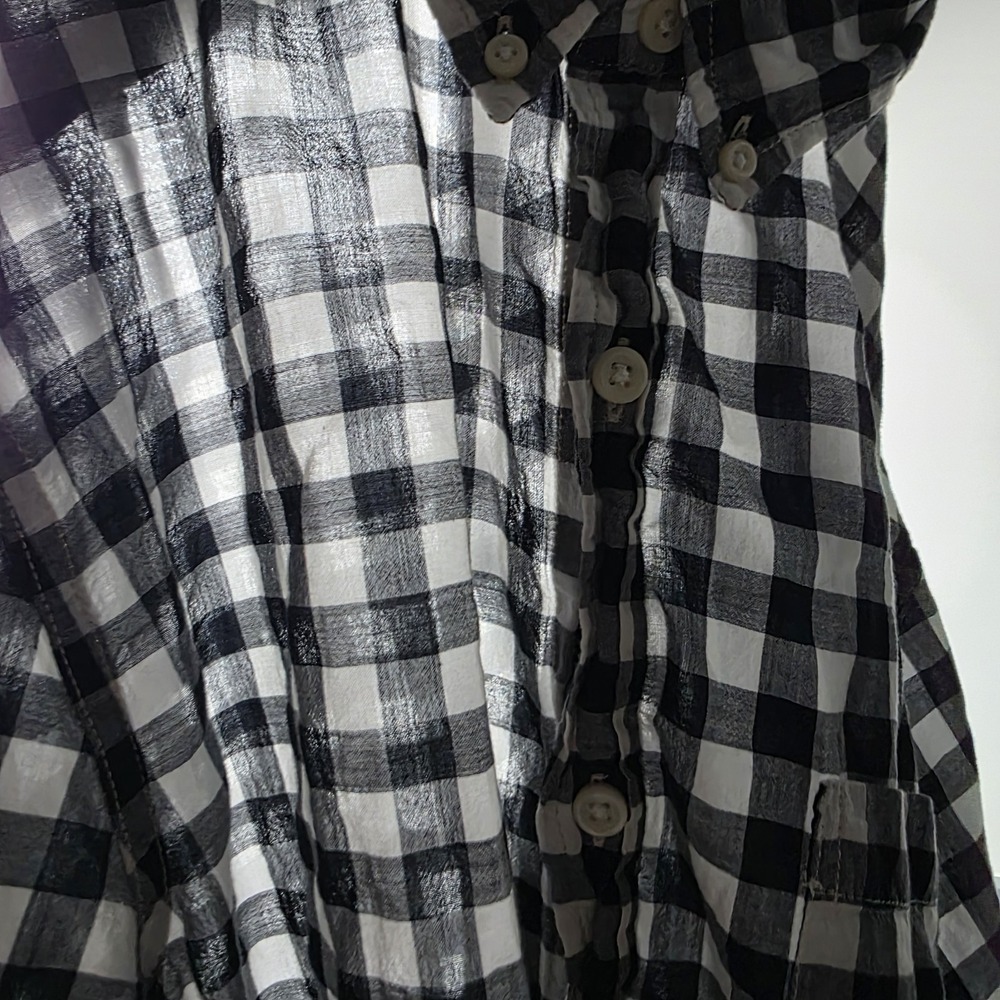 Denim & Supply Ralph Lauren Button Down Shirt Mens XL Thin Lightweight Black‎ - Picture 10 of 10